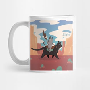 Cowboy Cats Mug